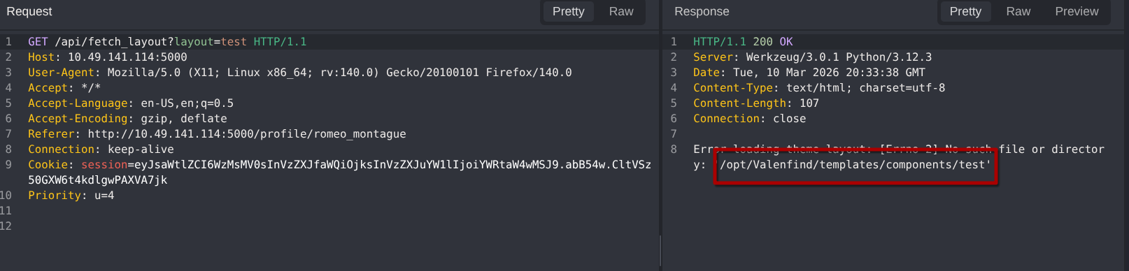 Reading app.py Screenshot